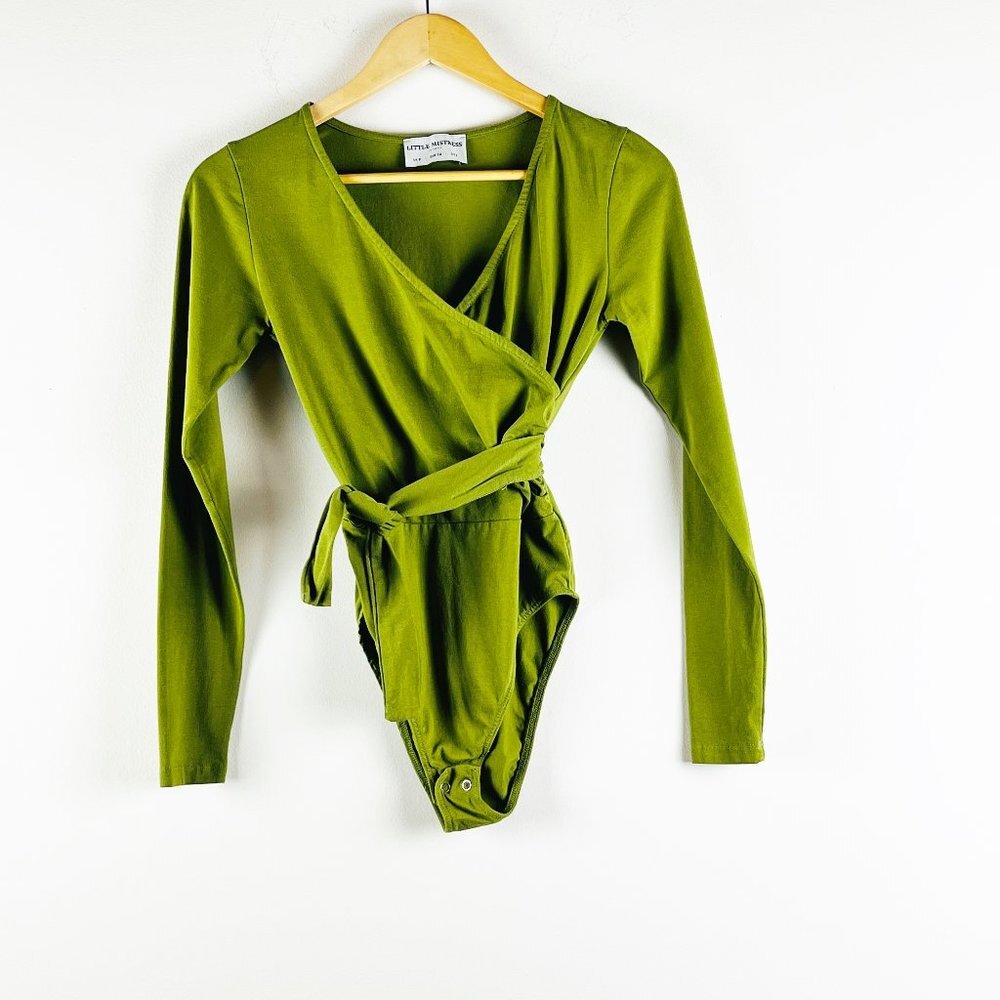 2/$14 Little Mistress Wrap Body Suit 2 - Picture 3 of 4